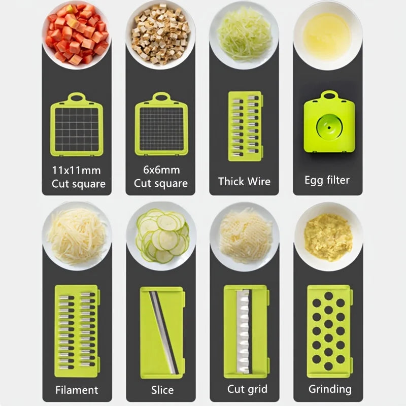 14pcs/Set Vegetable Chopper